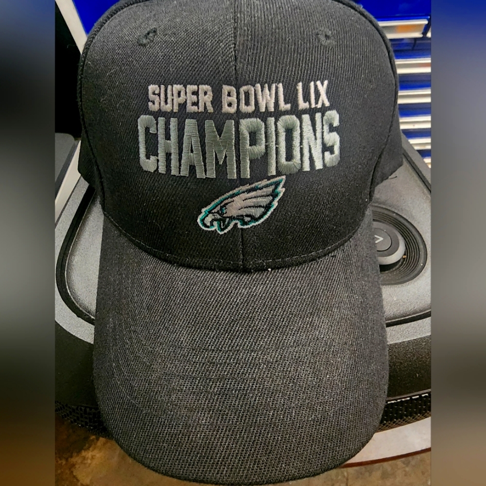Super Bowl LII Champions Black Cap